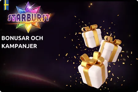 Bonusar och kampanjer i Starburst Slot